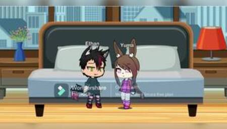 Gacha sex Bunny and Wolf 2 creampies and 1 cumshot