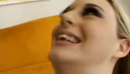 Pussy fucked teen slut is rammed deep