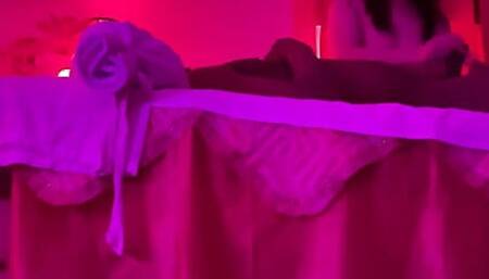 AMP She says my tongue tickles