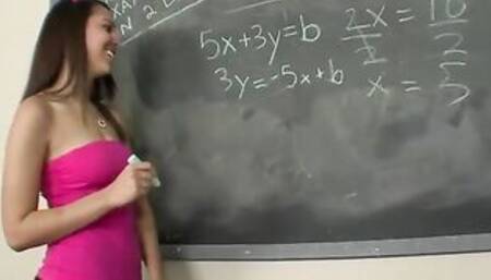 Nadia Noel Gets Touched By Her Professor