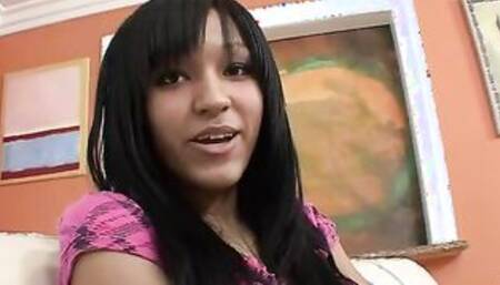 Slutty Hispanic With A Very Unshaved Twat Gets Pounded Rough And Fed Cum