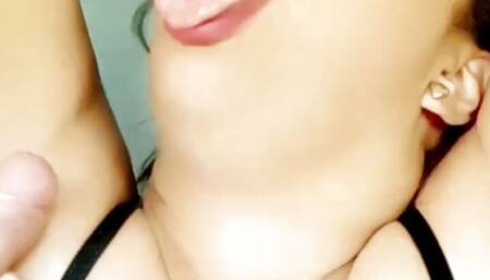 Foreground. Venus fucks her neighbor and he cums in her armpits, (Fetishist)