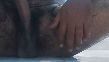 Masturbation in washroom during shower feel so horny and playing