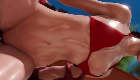 Femshep Bent Over And Fucked (Beach Version)