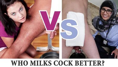 Watch captivating Brandi Belle and Mia Khalifa's porn