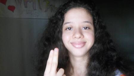 Sucking my fingers in my room.