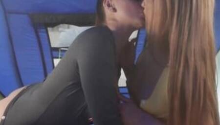 Sneaky Ass Flap Tent Fucking Sex Sex Tape With Lucy Doll, Penelope Kay, Damion Dayski - Brazzers Official