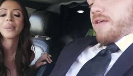 Lick My Limo Tape With Ariella Ferrera, Kyle Mason - Brazzers Official