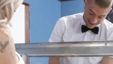 Lapping Up My Cumcicle Sex Film With Xander Corvus, Kat Dior - Brazzers Official