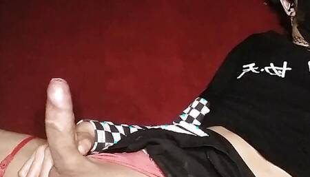 I liked wearing thongs while masturbating dressed as a femboy