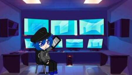 Five Nights en Anime: Noche 1||  futa x hombre