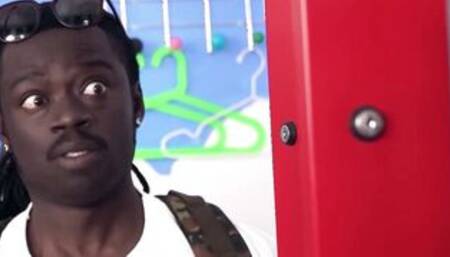 Slim Hoe Eveline Dellai Takes Long huge african dick In Her Ass Like A Professional - VULGAR HOSTEL