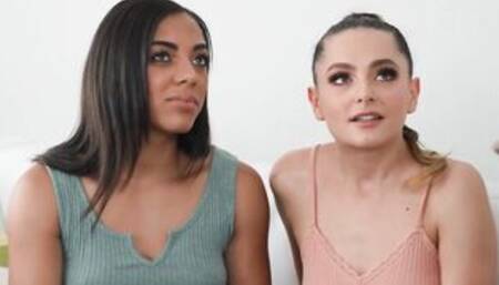 Step Sibling Rivalry, three Way Gloryhole Fuckery Sex Clip With Aften Opal, David Lee, Zerella Skies - Brazzers Official