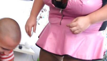 Big booty bbw slut getting fucked hard