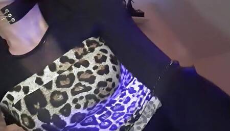 super fuck in red Overknees