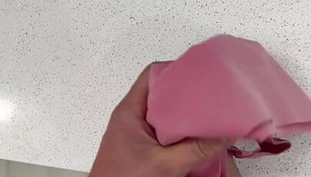 Cuckold cum in wife's panties