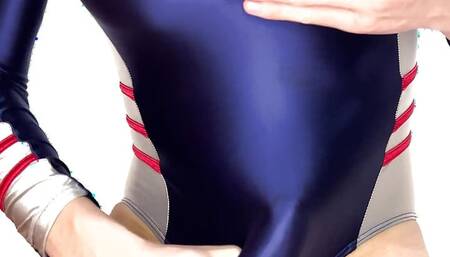 LEOHEX Shiny Leotard cum