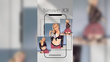 Horny schoolgirl JOI video