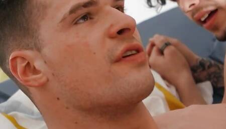 MEN- Sean Peek's buddies Thyle Knoxx and Dex Parker want to see for themselves how hot his new roommate