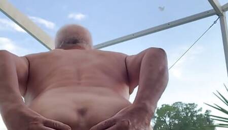 christian loucq nude, totally shaved, totally exposed