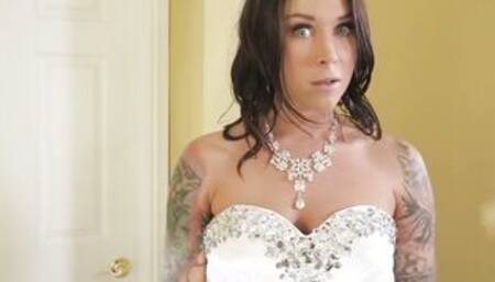 Bi-Curious Bride Video With Abigail Mac, Felicity Feline - Brazzers Official