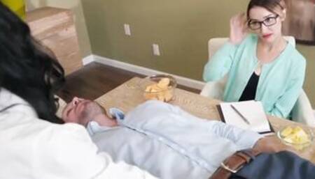 Cumpany Lunch Movie With Johnny Sins, Tia Cyrus - Brazzers Official