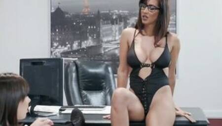 Detention With The Domme Sex Tape With Jenna Sativa, Isis Love - Brazzers Official