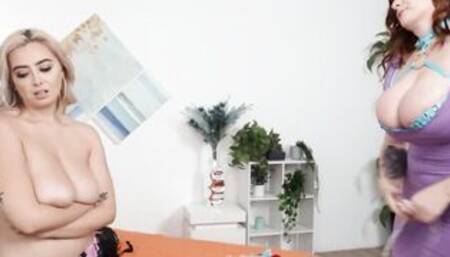 Boobs Won't Fit Sex Video With Abigaiil Morris, Chloe Surreal - Brazzers Official