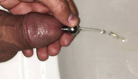 Penis rod and Golden showe