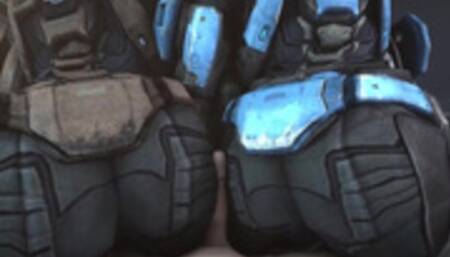 No Staring! (Halo: Reach Kat Anal SFM Animation)