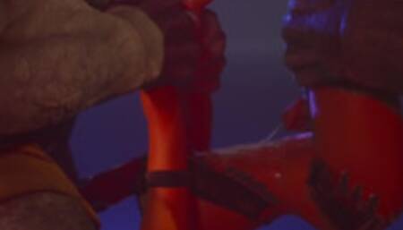 double anal Furry monsters