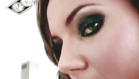 DTF medium boobs babe pussyfucked in 3some action