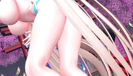MMD Ichinose Asuna im ill
