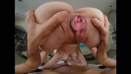 Petite Anya Olsen is doing Squats on your Hard Rock Cock VR Porn