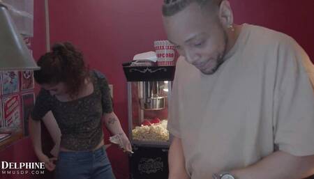 Lustful Victoria Voxxx and Donny Sins at interracial smut