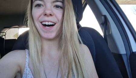 Masturbating in my car