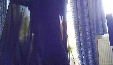 Little bit of sexy black nightie