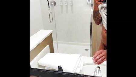 After a night out, Christopher Vincent shows off