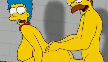 Marge Simpson swinger sexwife