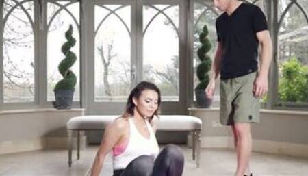 Downward Facing Dick Sex Tape With Michael Vegas, Vanessa Decker - Brazzers Official