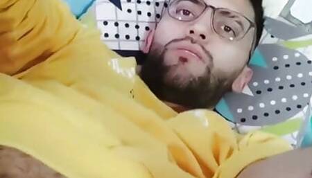 Self fuck fucking my ass with my own cock and cumming inside me