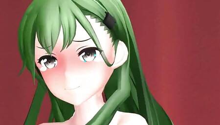 Kantai Collection Suzuya Hentai  Nude Dance - Green Hair Color Edit Smixix