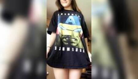 Achelois - Teen Amateur Strip And Masturbate