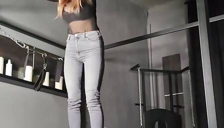 Trampling with flip-flops