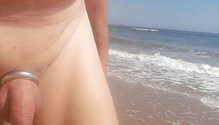 Nude at the beach