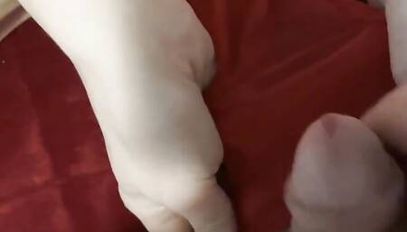 I go back to work the panties filled with cum