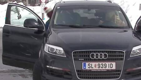 Crazy piercing milf fucks black cock