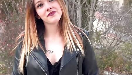 Skyla doesn't forget about anal for her first gangbang
