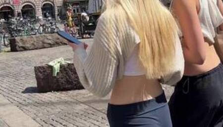 Young Teen In Leggings