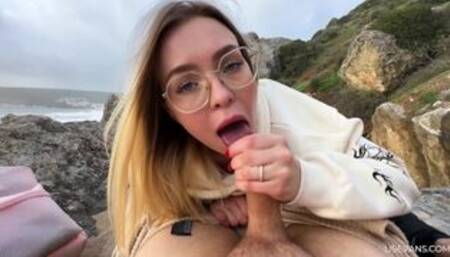 TWO GIRLS 18 Y.O Love to take a DICK on Vacation on the Beach